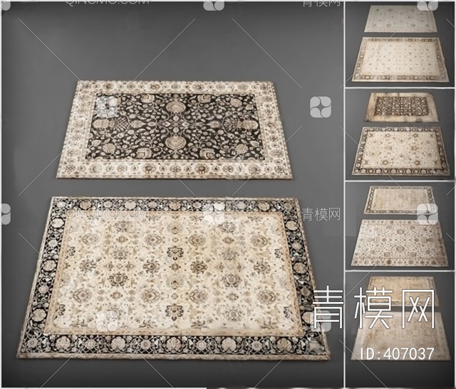 地毯3D模型下载【ID:407037】
