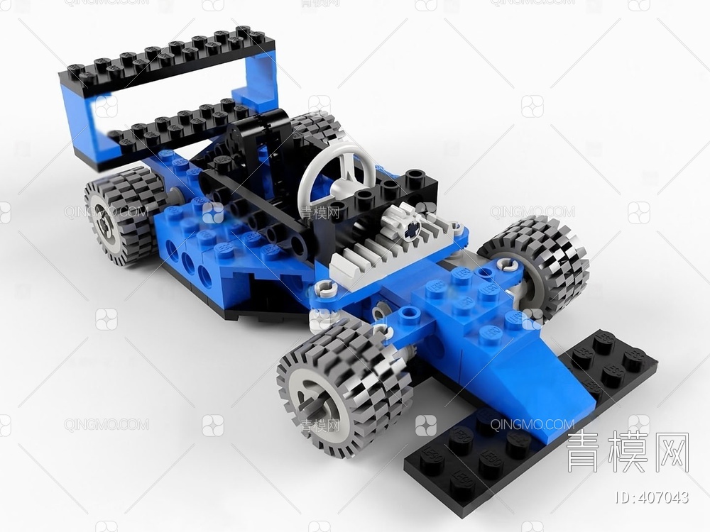 玩具车3D模型下载【ID:407043】