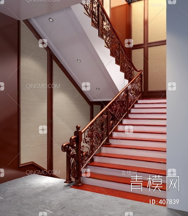 楼梯3D模型下载【ID:407839】