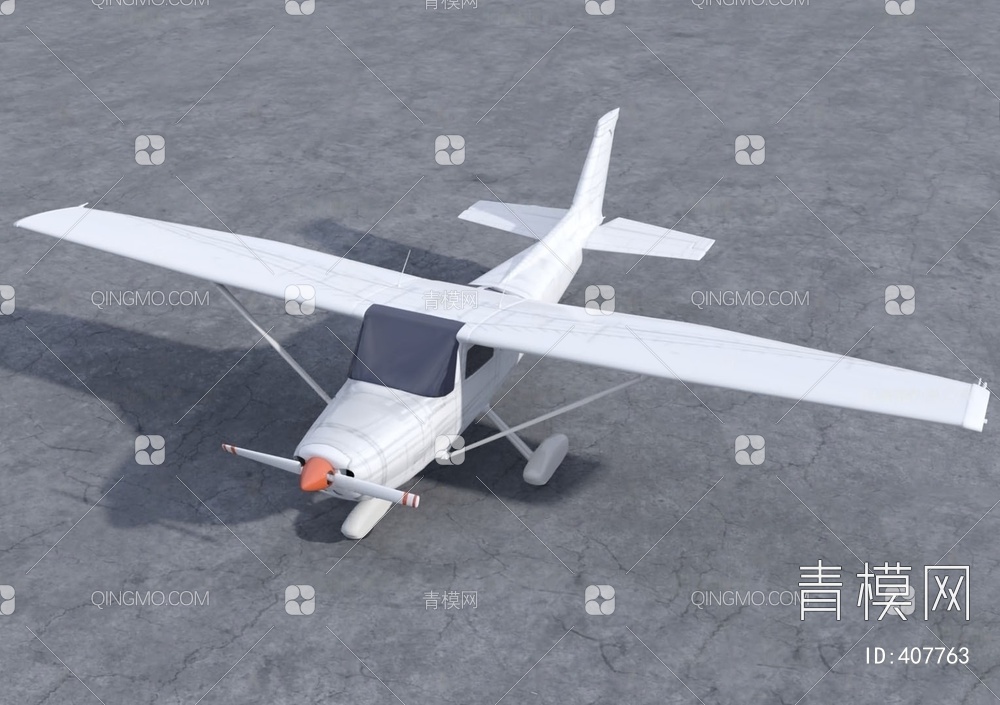 滑翔机3D模型下载【ID:407763】