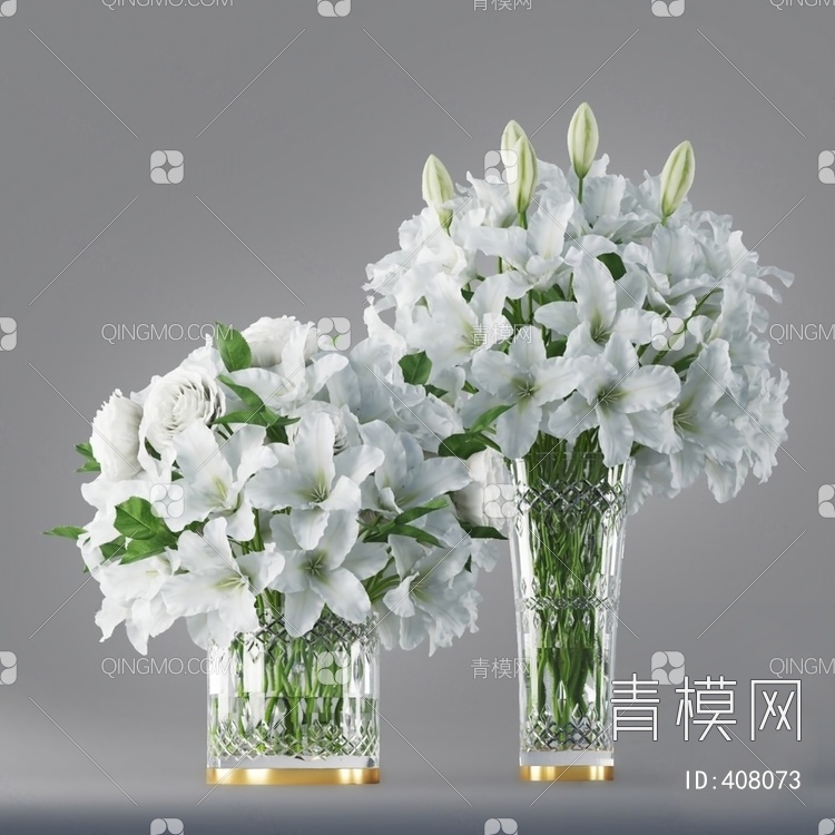 花瓶3D模型下载【ID:408073】