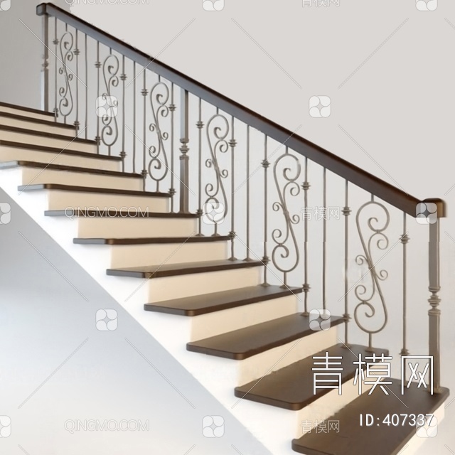 楼梯3D模型下载【ID:407337】