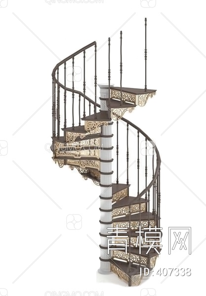 楼梯3D模型下载【ID:407338】