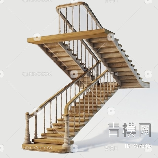 楼梯3D模型下载【ID:407345】