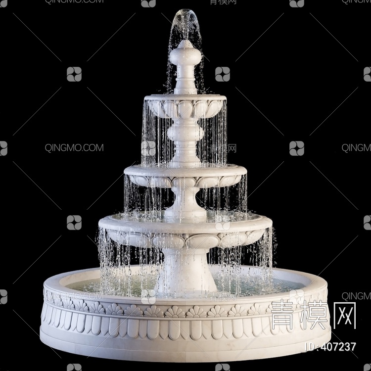 喷泉3D模型下载【ID:407237】