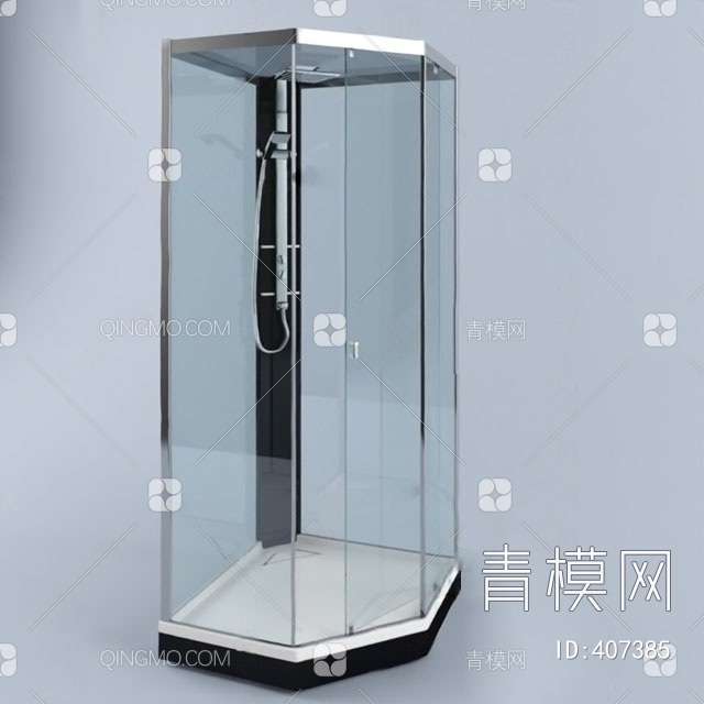 淋浴房3D模型下载【ID:407385】