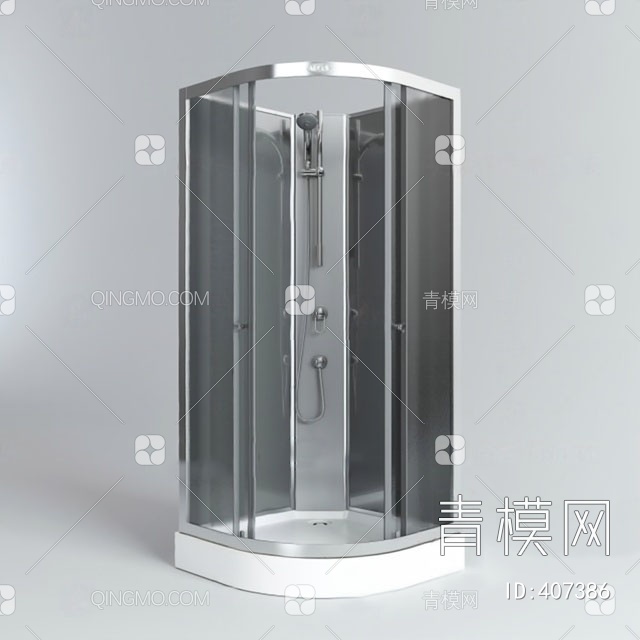 淋浴房3D模型下载【ID:407386】