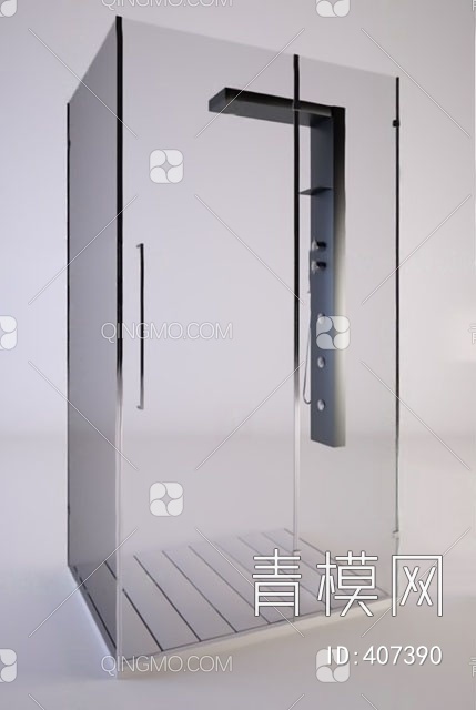 淋浴房3D模型下载【ID:407390】