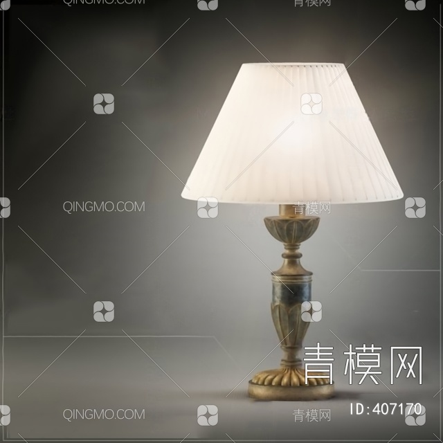 台灯3D模型下载【ID:407170】