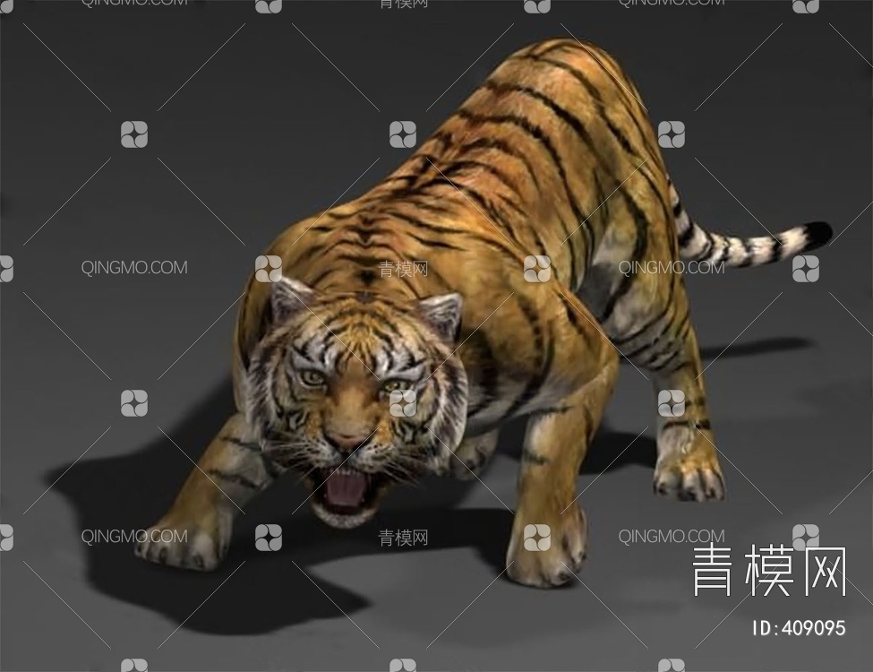 老虎3D模型下载【ID:409095】