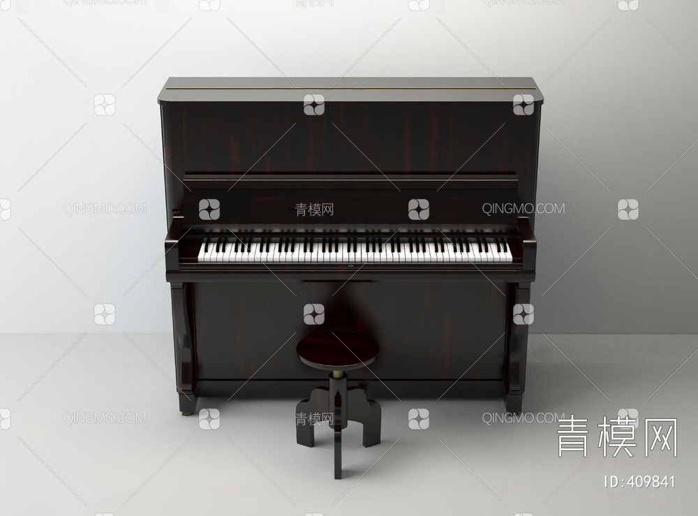 钢琴3D模型下载【ID:409841】
