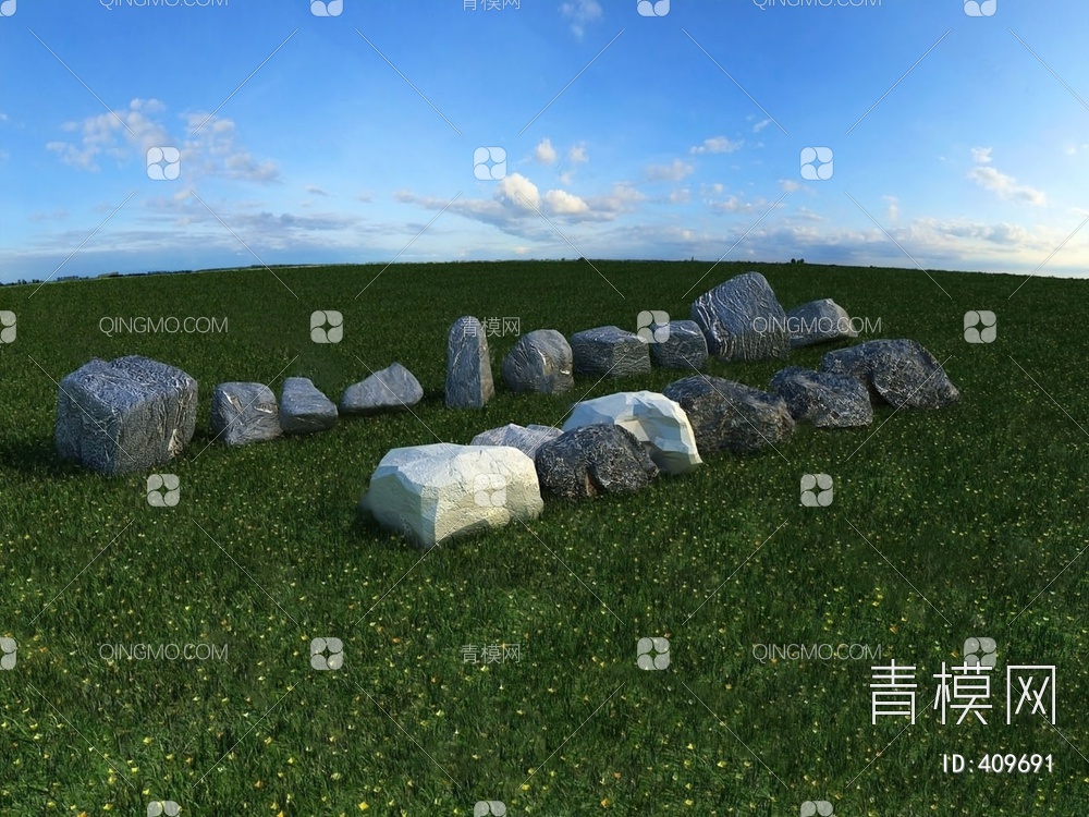 石头3D模型下载【ID:409691】