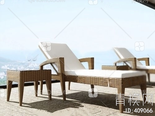 躺椅3D模型下载【ID:409066】
