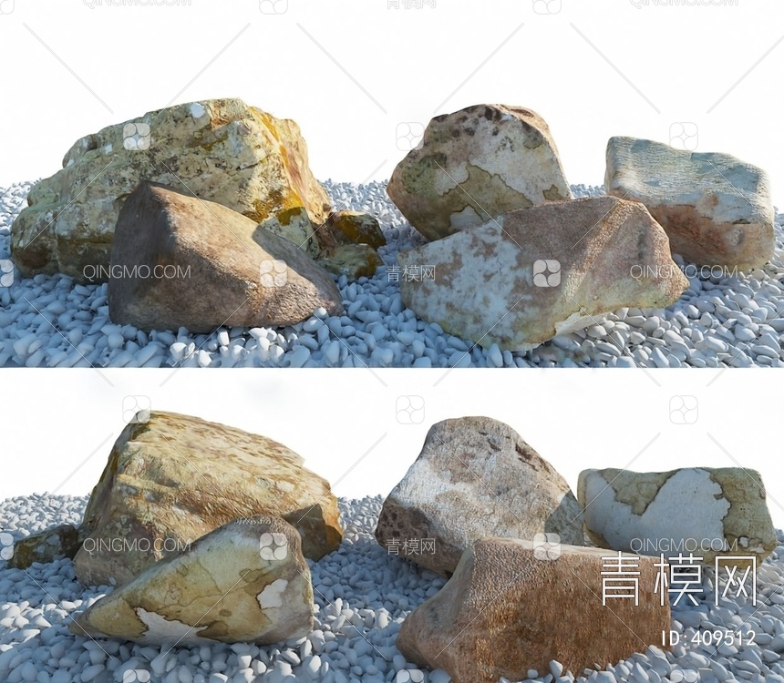 石头3D模型下载【ID:409512】