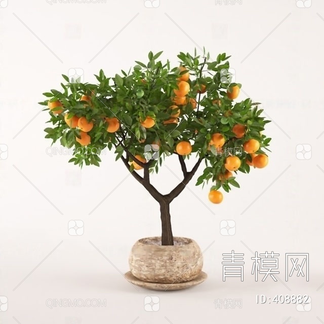 盆栽3D模型下载【ID:408882】