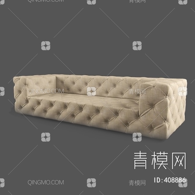 多人沙发3D模型下载【ID:408886】