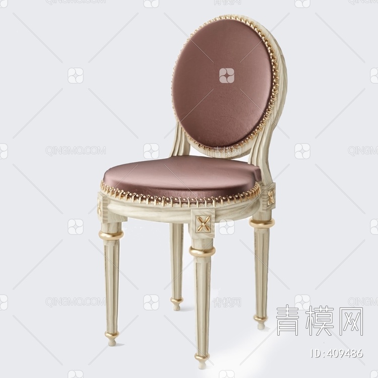 餐椅3D模型下载【ID:409486】