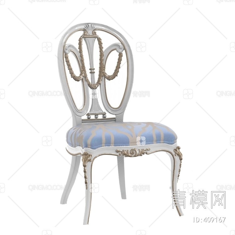 餐椅3D模型下载【ID:409167】