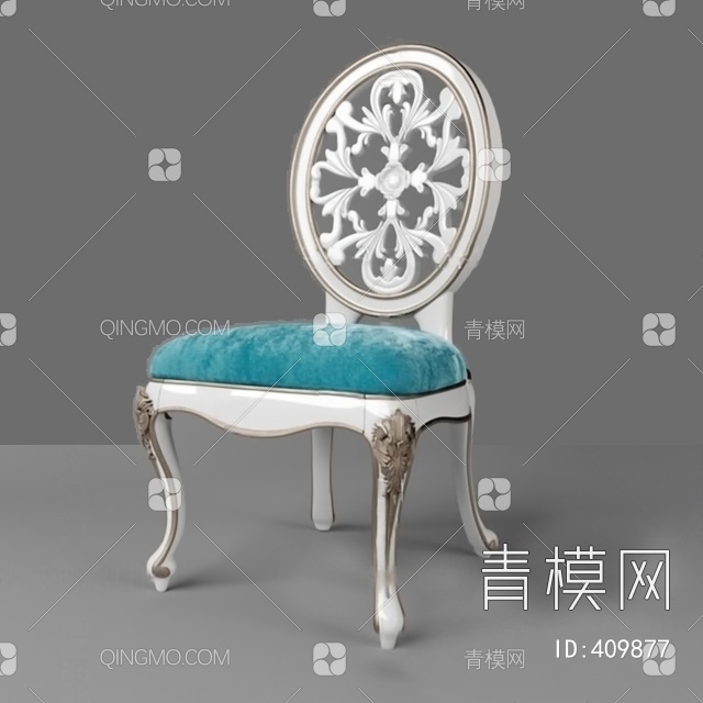 餐椅3D模型下载【ID:409877】