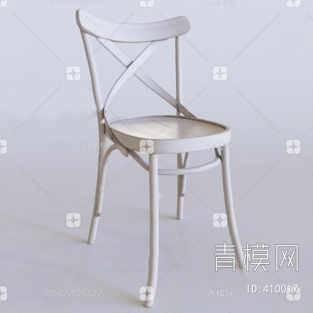 餐椅3D模型下载【ID:410017】