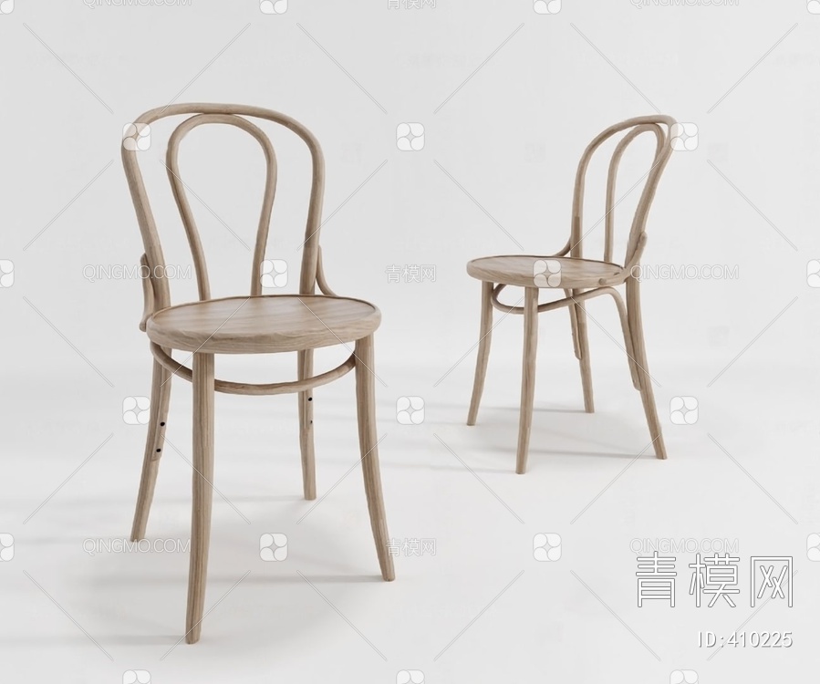 餐椅3D模型下载【ID:410225】