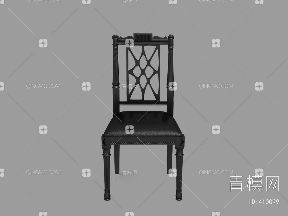 餐椅3D模型下载【ID:410099】