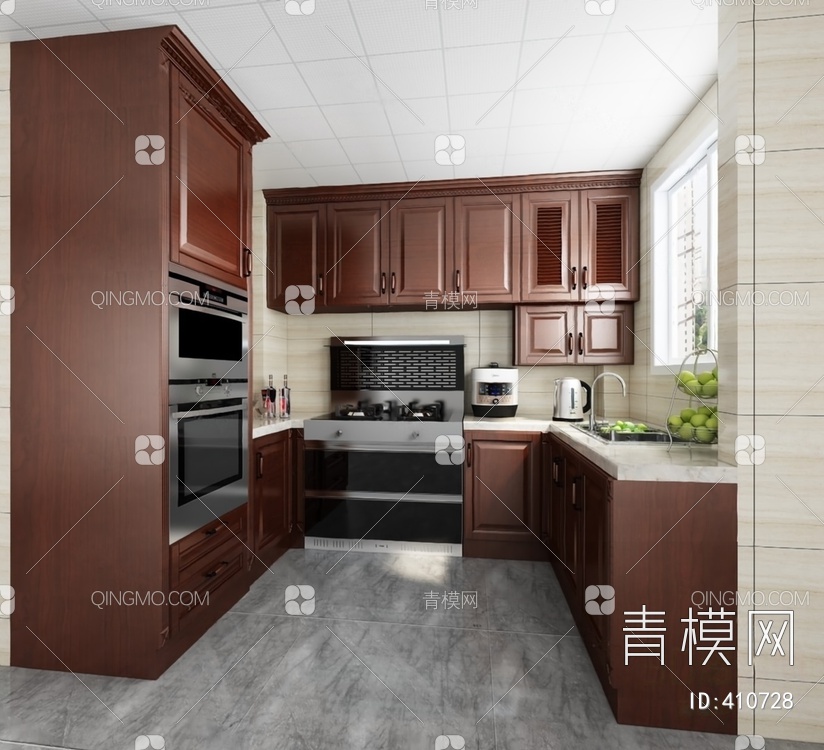 厨房3D模型下载【ID:410728】