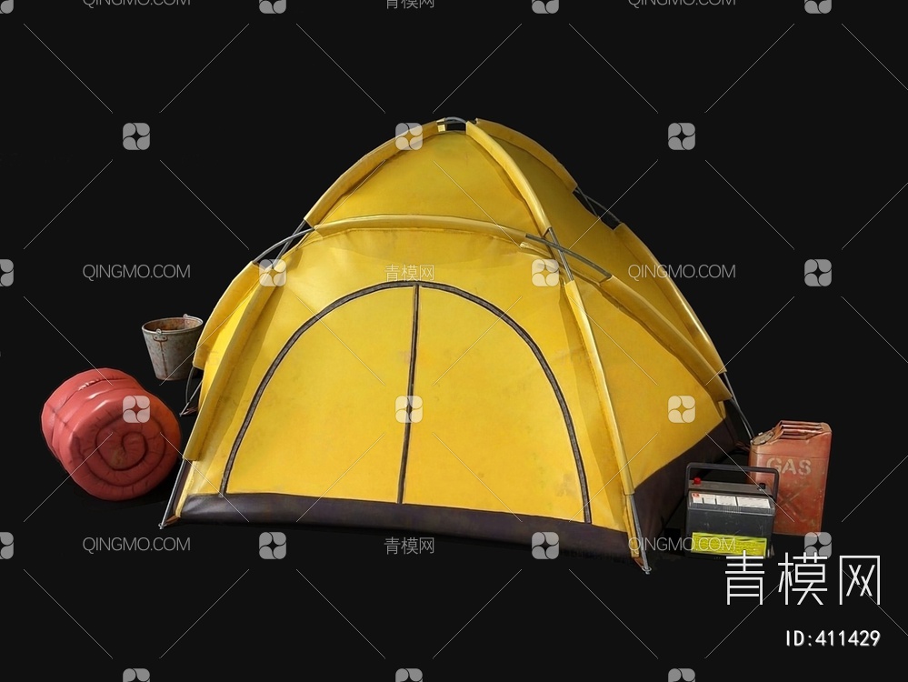 帐篷3D模型下载【ID:411429】