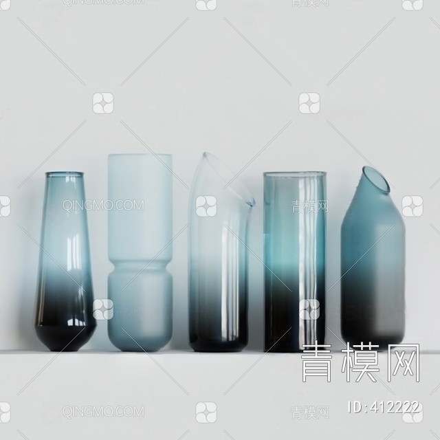 花瓶3D模型下载【ID:412222】