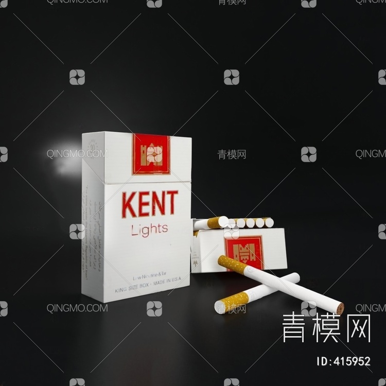 香烟3D模型下载【ID:415952】