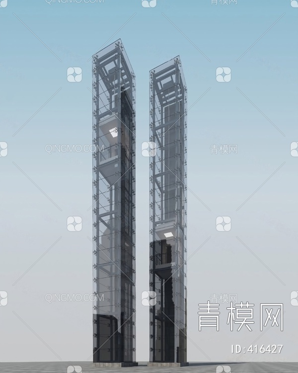 电梯3D模型下载【ID:416427】
