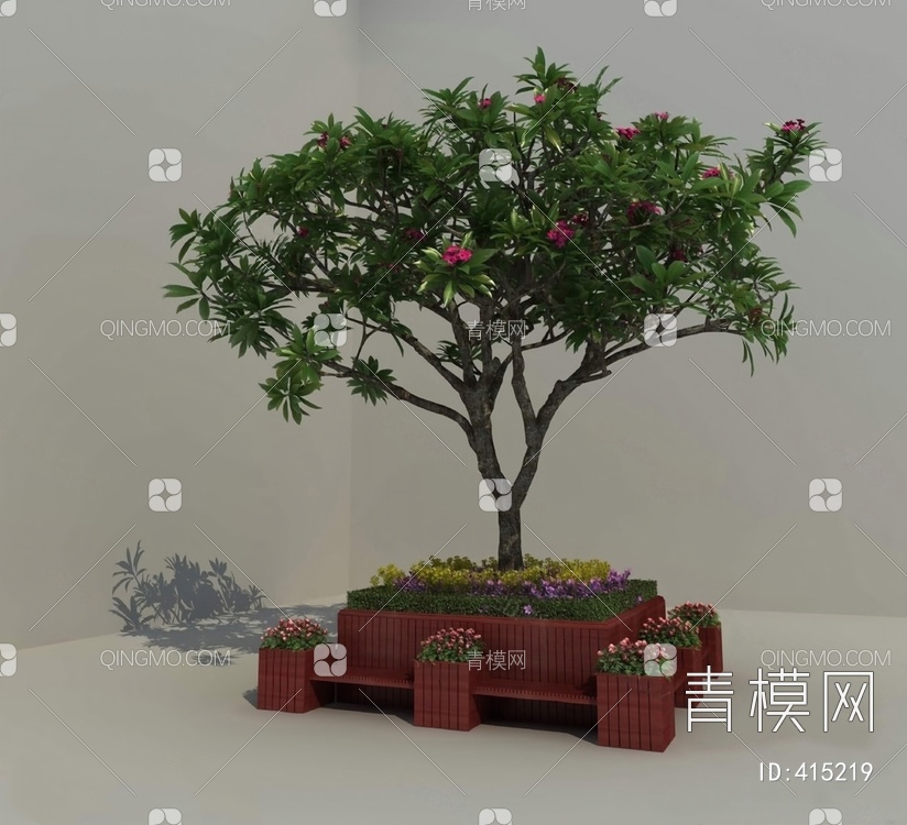 花箱3D模型下载【ID:415219】