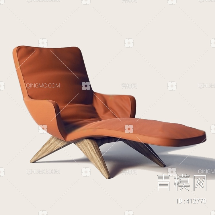 躺椅3D模型下载【ID:412770】
