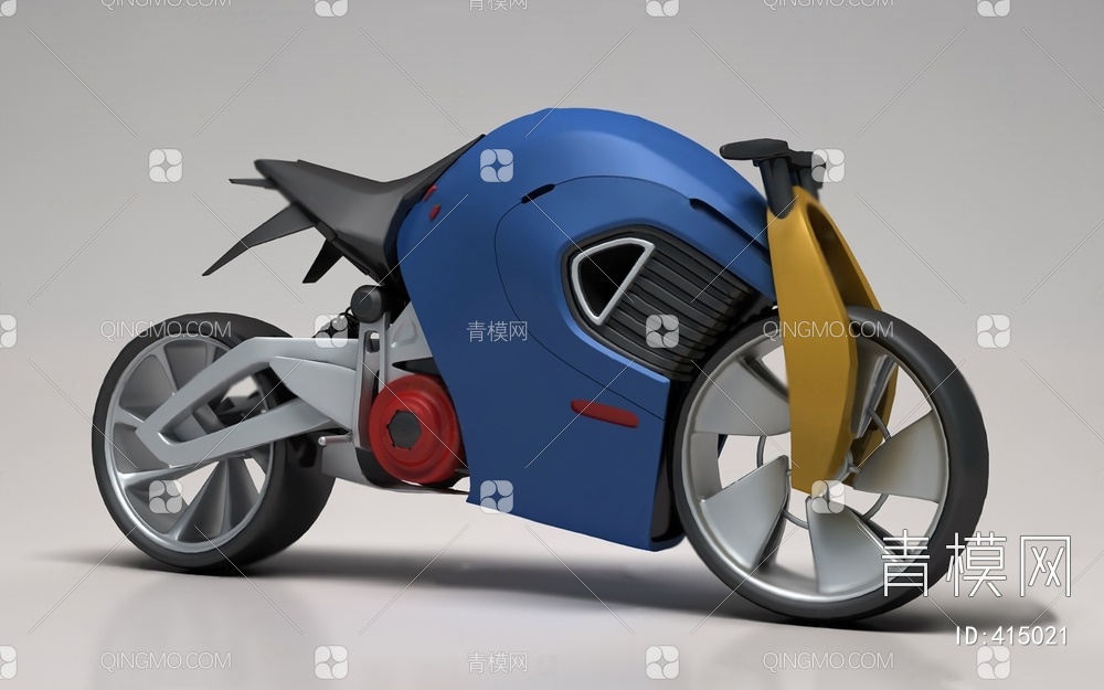 摩托车3D模型下载【ID:415021】