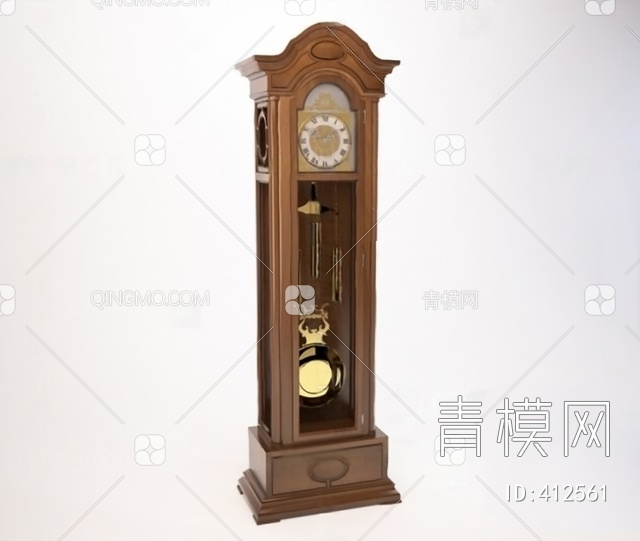 时钟3D模型下载【ID:412561】