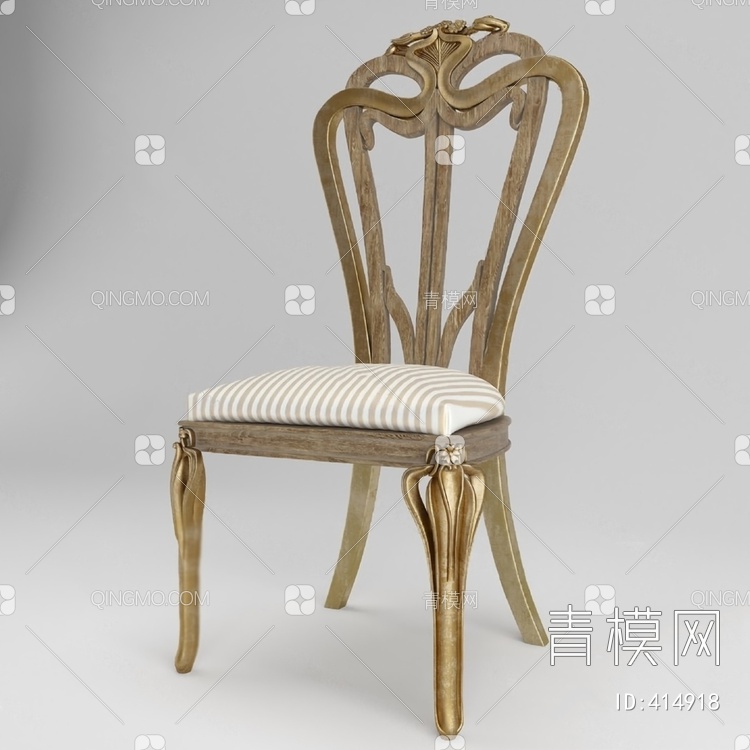 餐椅3D模型下载【ID:414918】