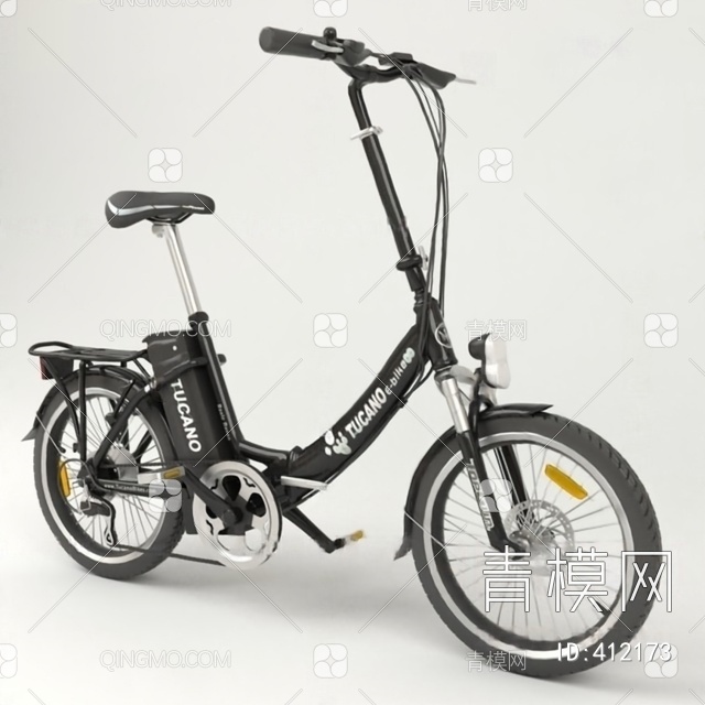 自行车3D模型下载【ID:412173】