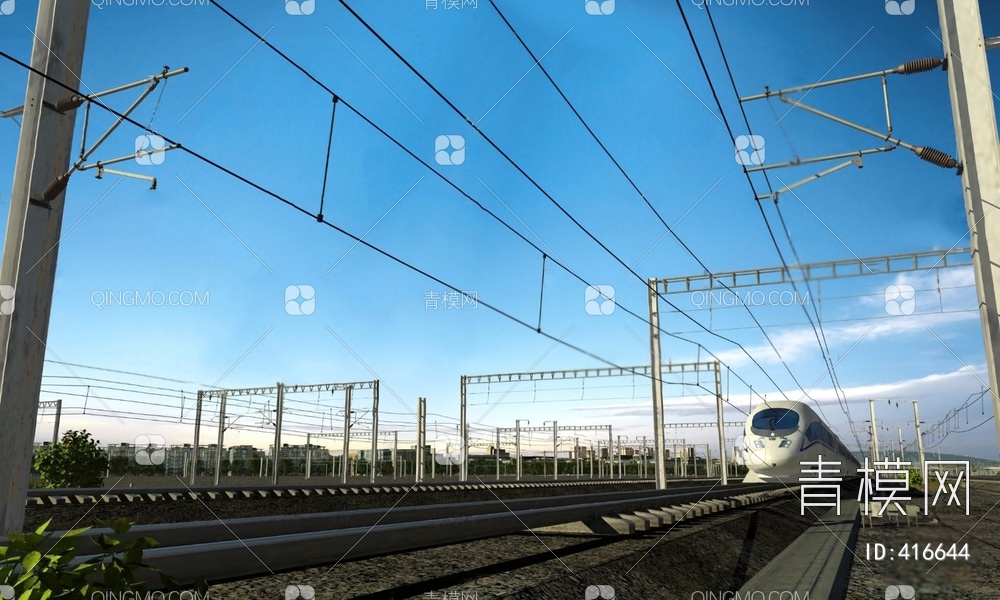 火车3D模型下载【ID:416644】