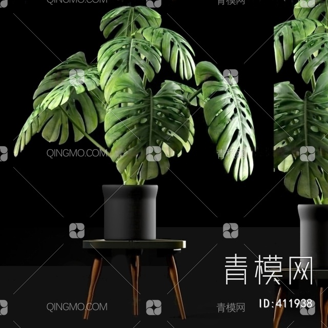 盆栽3D模型下载【ID:411938】
