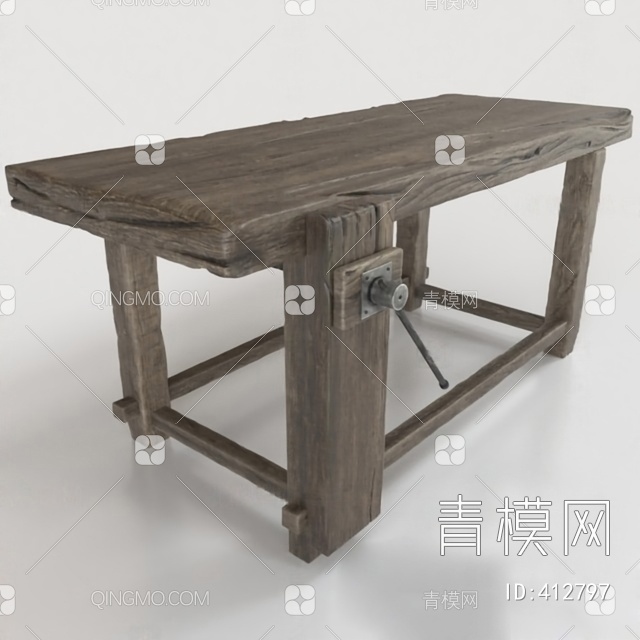 餐桌3D模型下载【ID:412797】