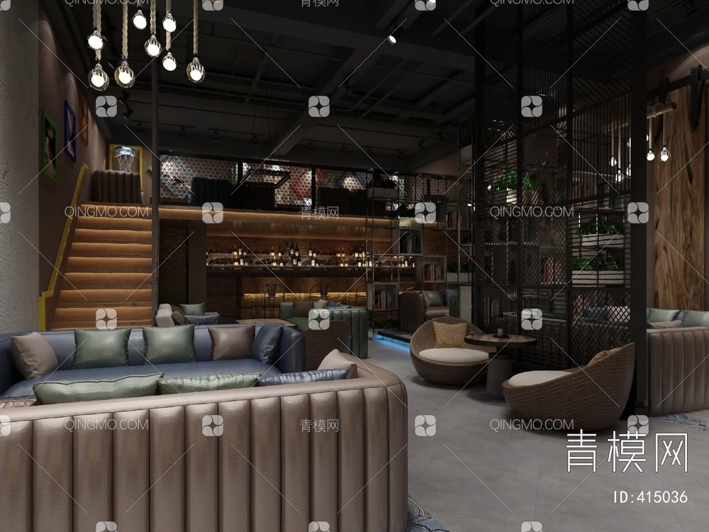 酒吧3D模型下载【ID:415036】