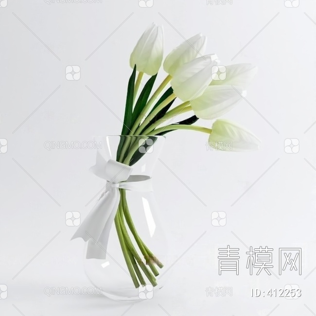 花瓶3D模型下载【ID:412253】
