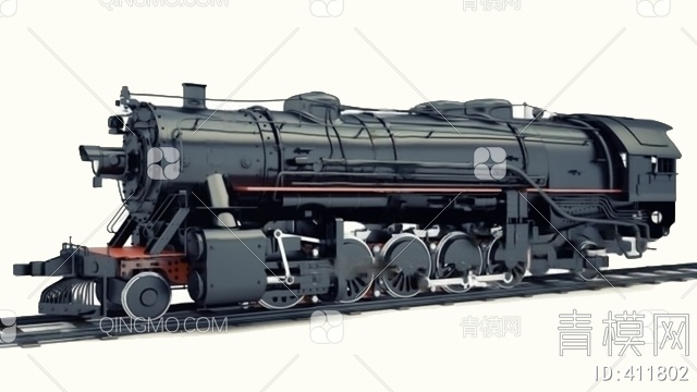 火车3D模型下载【ID:411802】