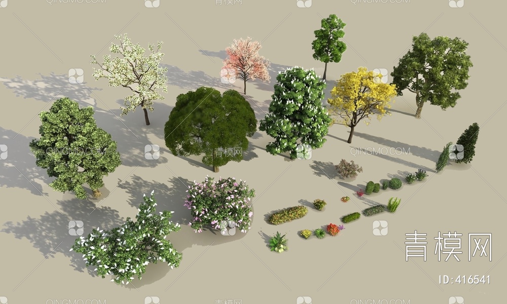 树3D模型下载【ID:416541】