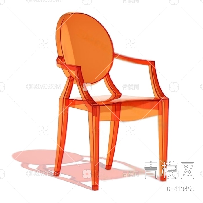 扶手椅3D模型下载【ID:413450】