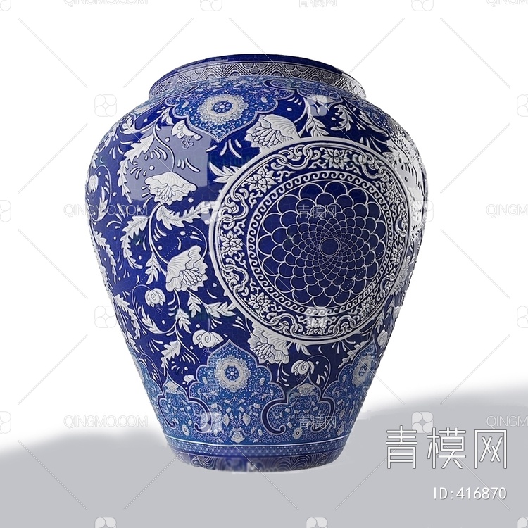 陶瓷器皿3D模型下载【ID:416870】