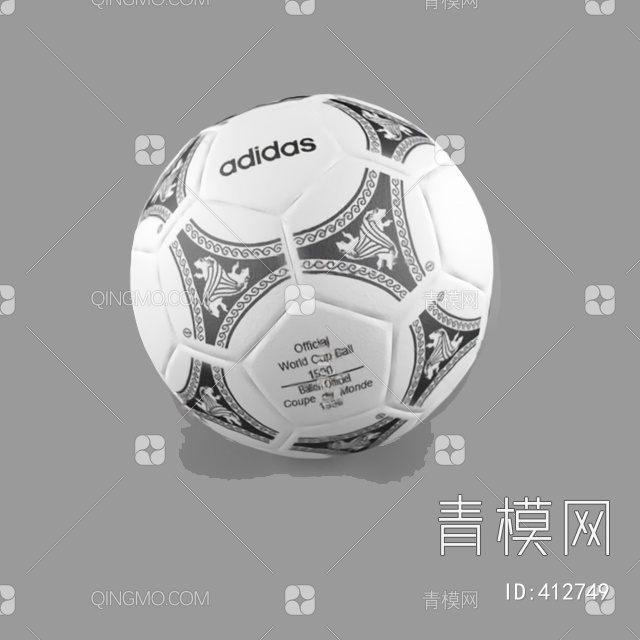 足球3D模型下载【ID:412749】