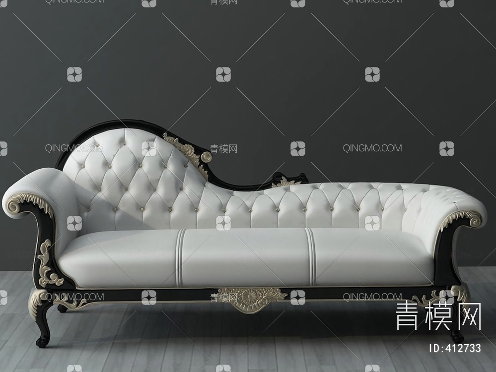 贵妃椅3D模型下载【ID:412733】