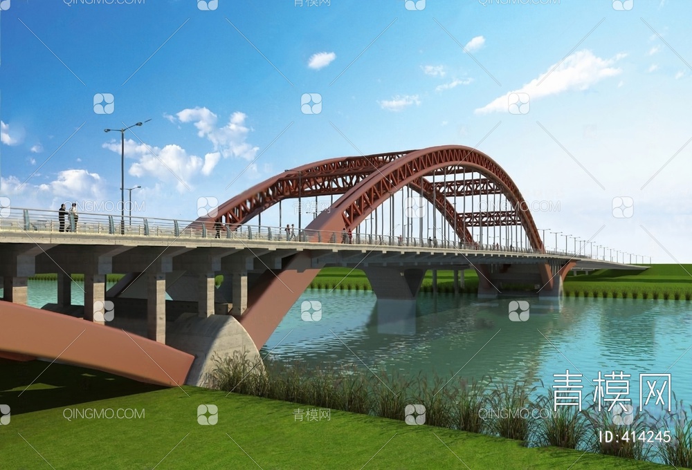 桥3D模型下载【ID:414245】