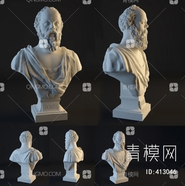 雕像3D模型下载【ID:413046】